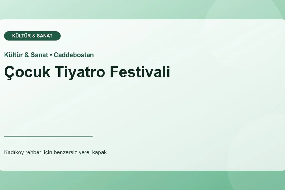 Çocuk Tiyatro Festivali
