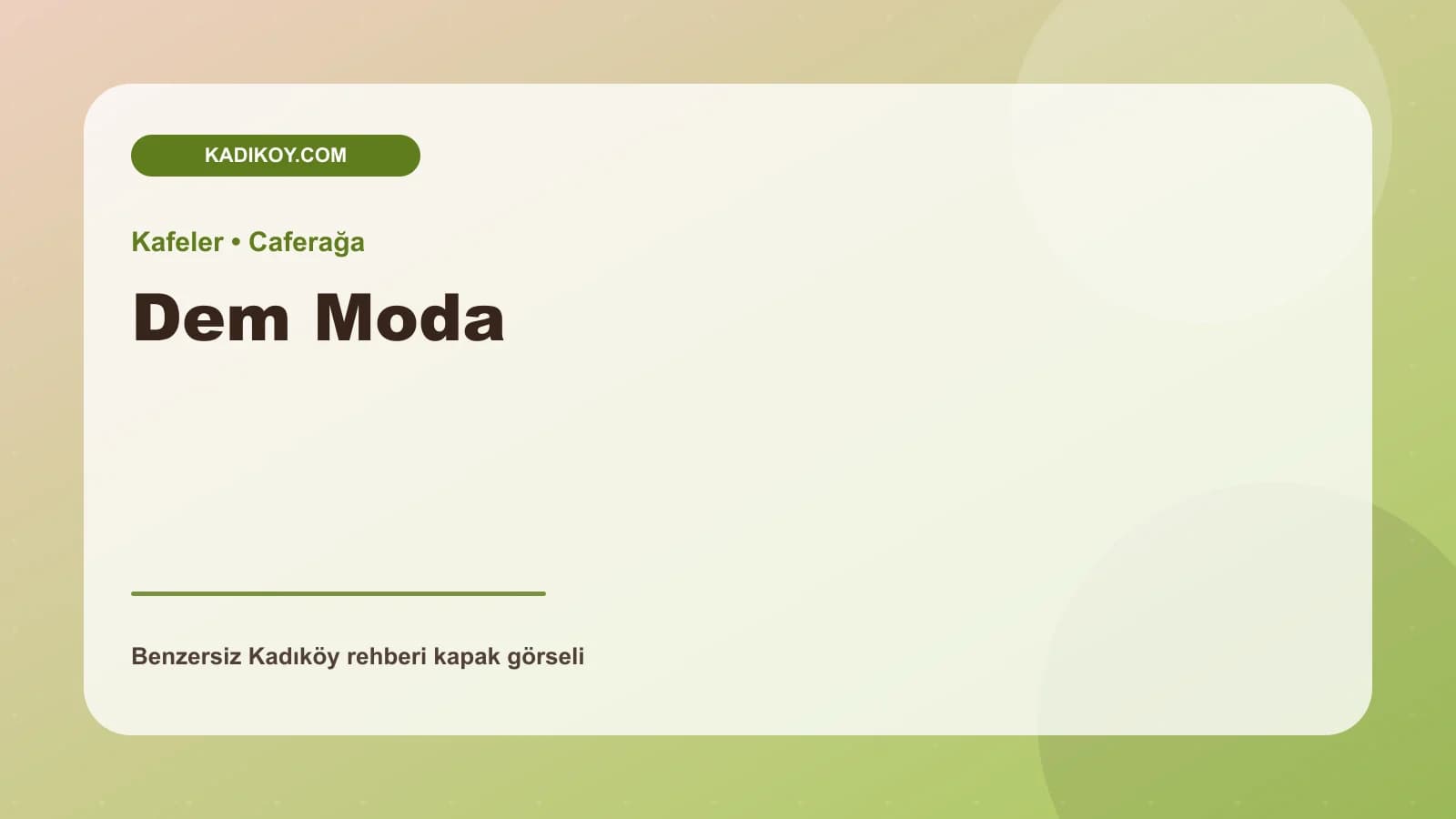 Dem Moda
