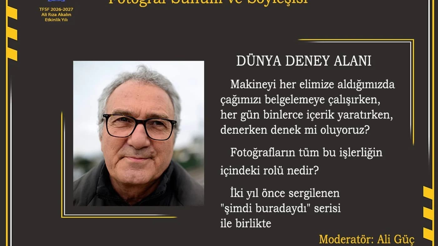 ANAFOD Ömer Orhun “Fotoğraf Sunum ve Söyleşisi”