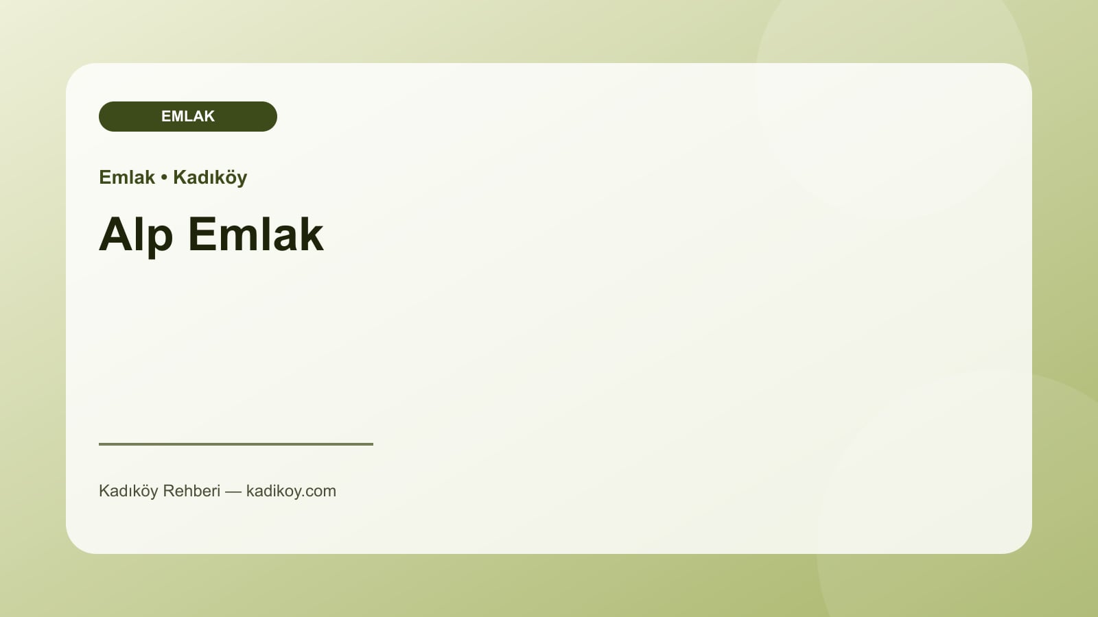 Alp Emlak