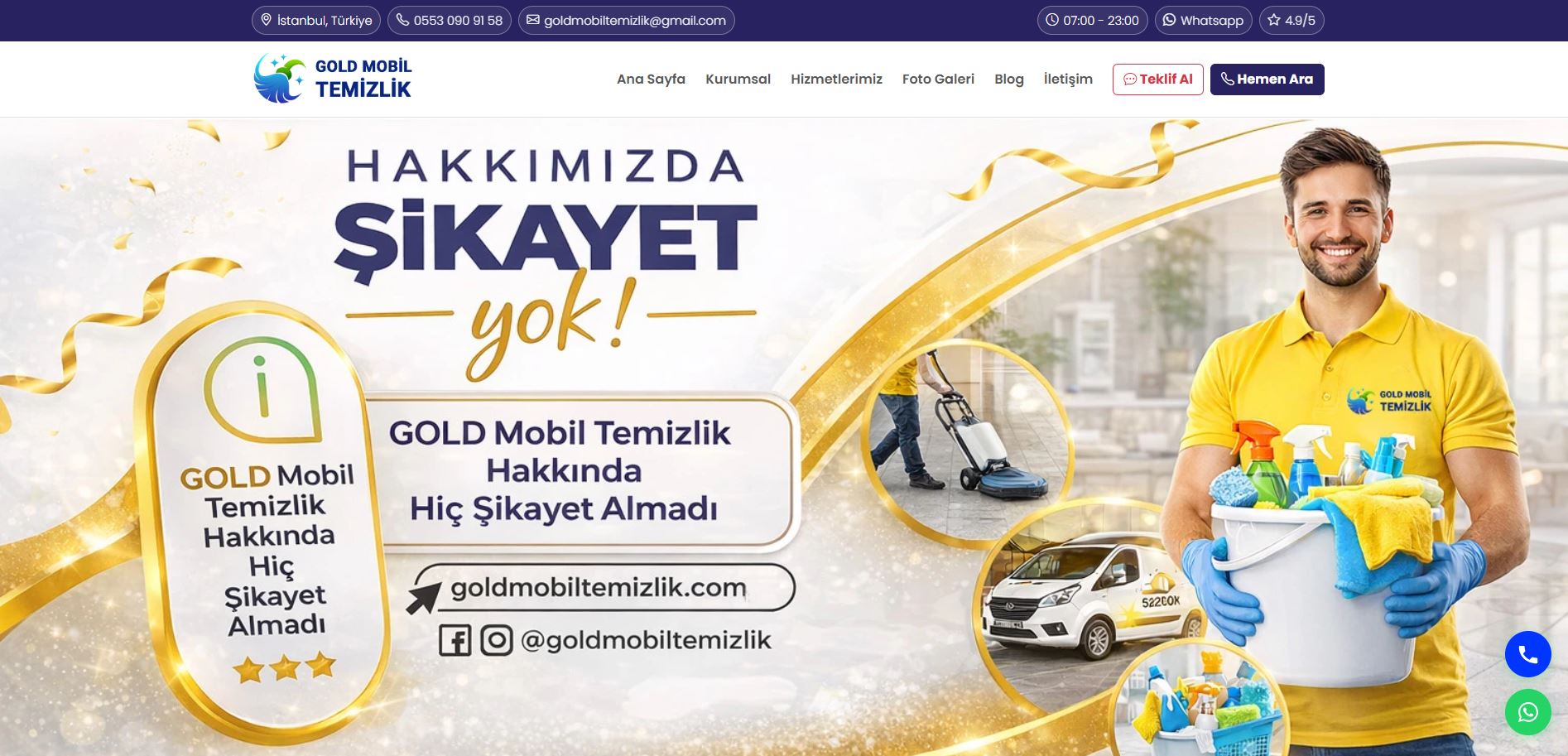İstanbul İnşaat Sonrası Temizlik Hizmeti | Gold Mobil Temizlik - Kadıköy yakın mekan fotoğrafı