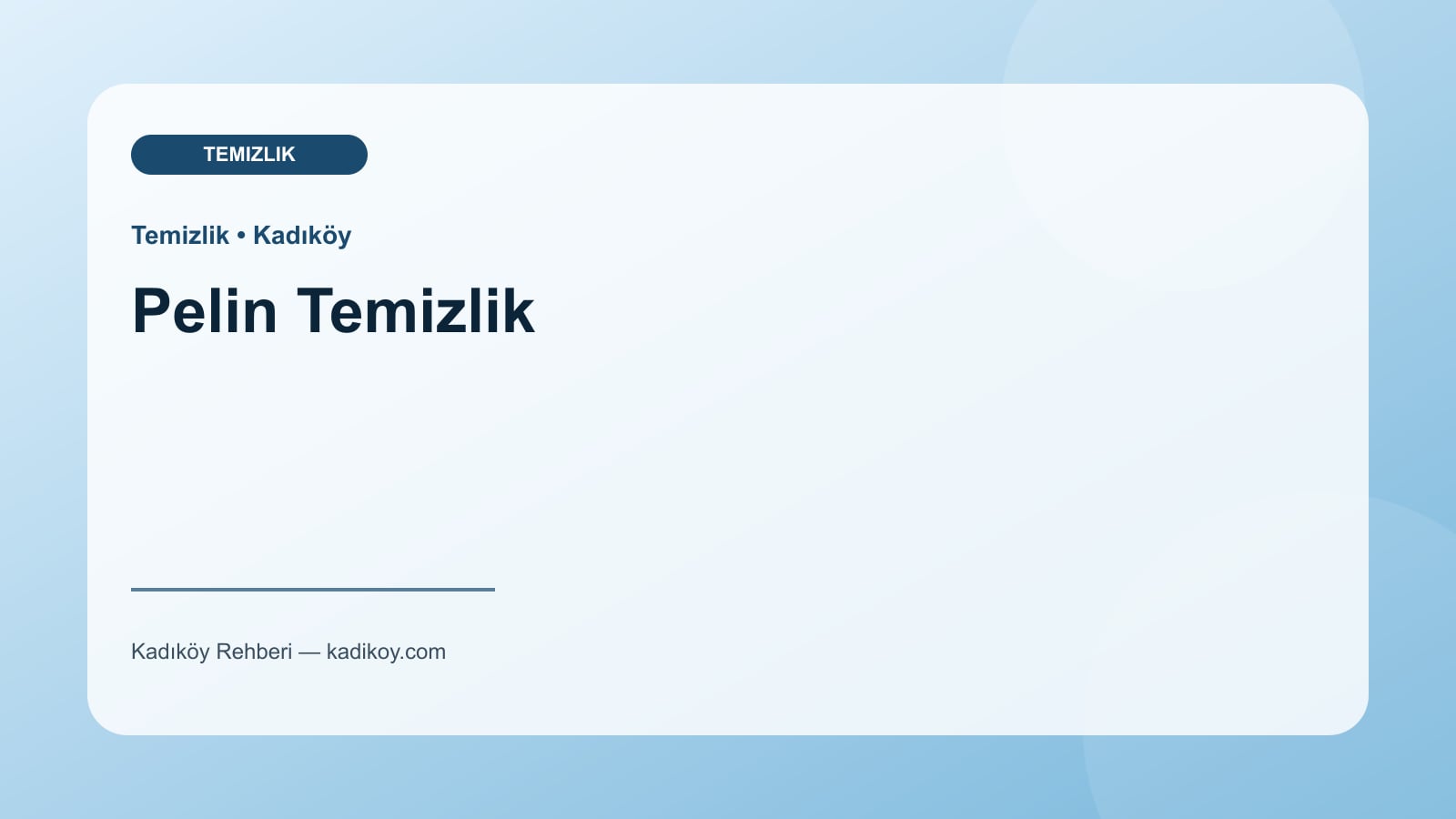 Pelin Temizlik - Kadıköy yakın mekan fotoğrafı