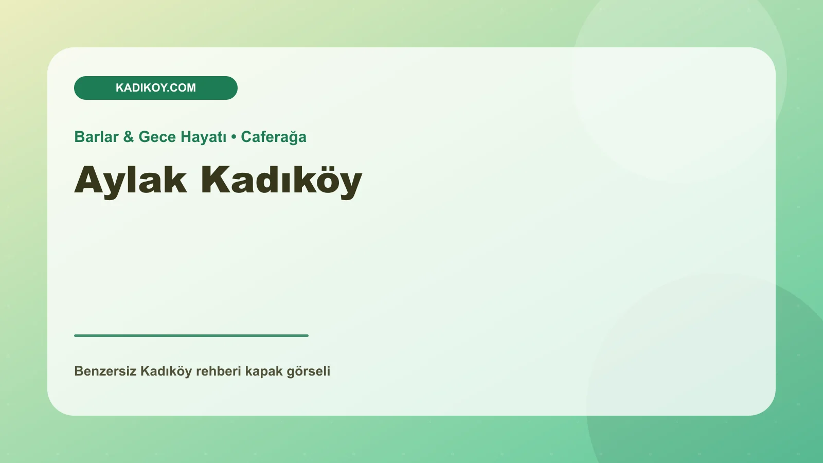 Aylak Kadıköy - Kadıköy işletme fotoğrafı