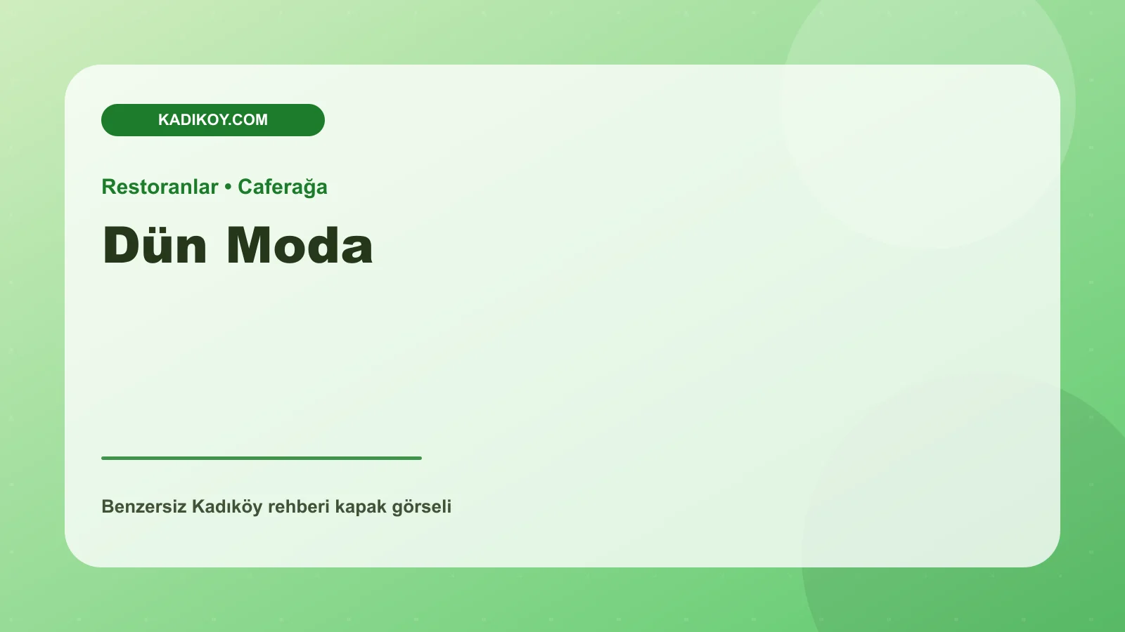 Dün Moda - Kadıköy işletme fotoğrafı