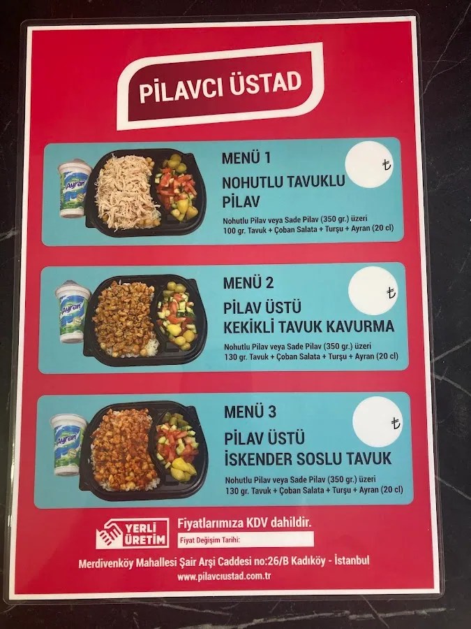 PİLAVCI ÜSTAD - Kadıköy işletme fotoğrafı