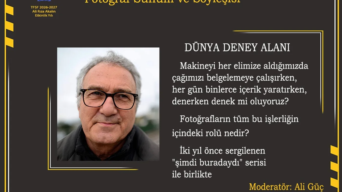 ANAFOD Ömer Orhun “Fotoğraf Sunum ve Söyleşisi” - Kadıköy etkinliği