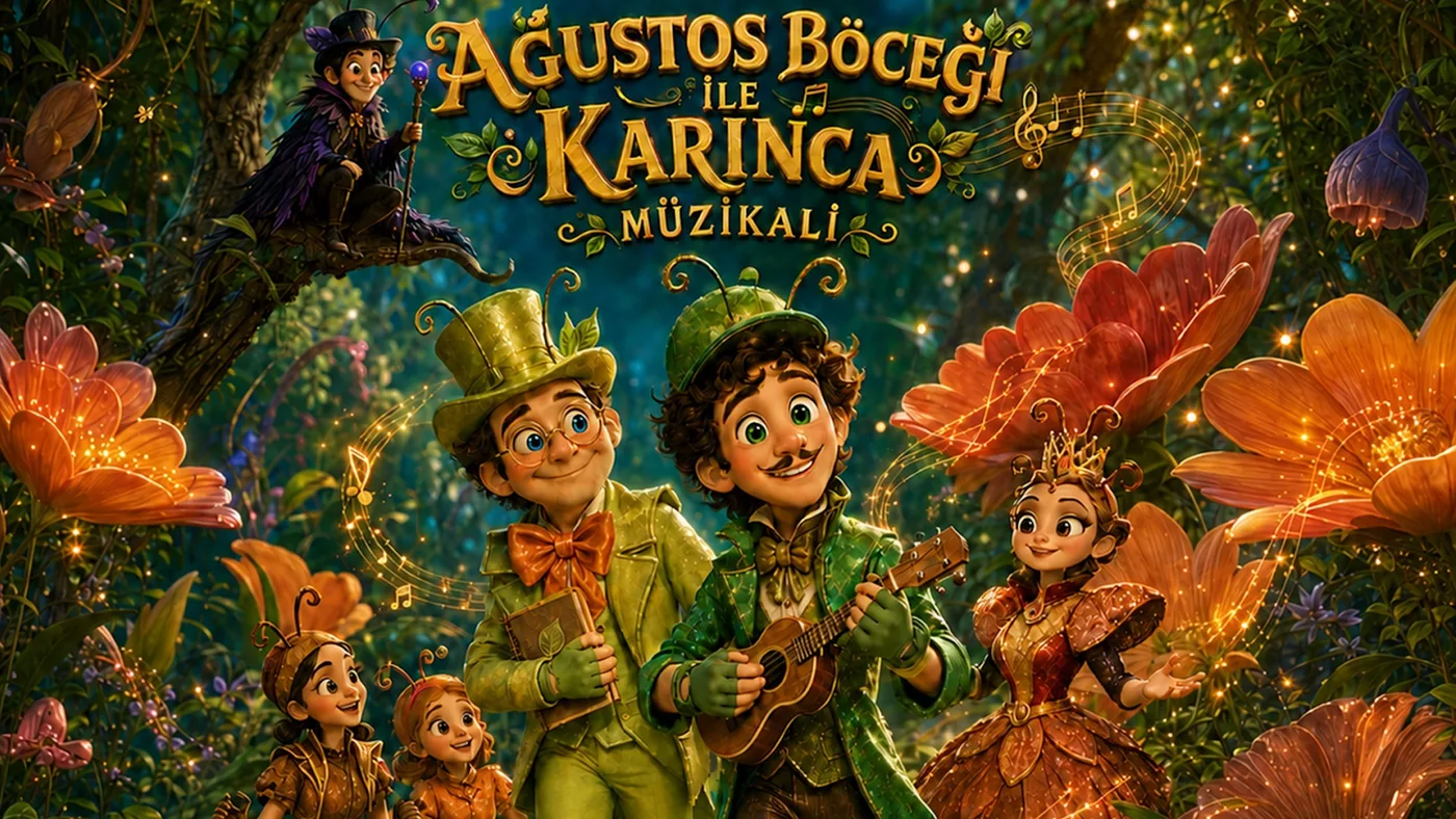 Ağustos Böceği ile Karınca Müzikali - Kadıköy etkinliği