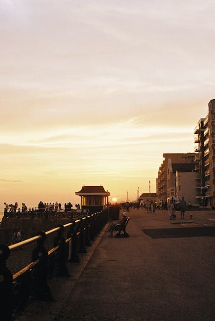 Moda Deniz Kulübü - gün batımı manzarası